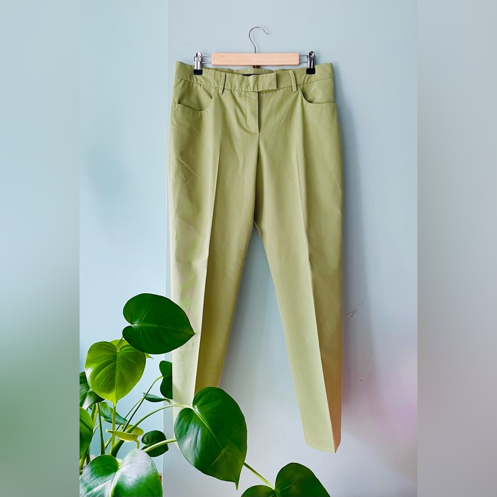 Prada Apple Green Dress Pants Size 44 (8 US)